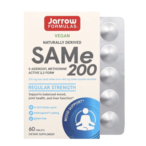 JARROW FORMULAS SAMe 200, 60 tablets